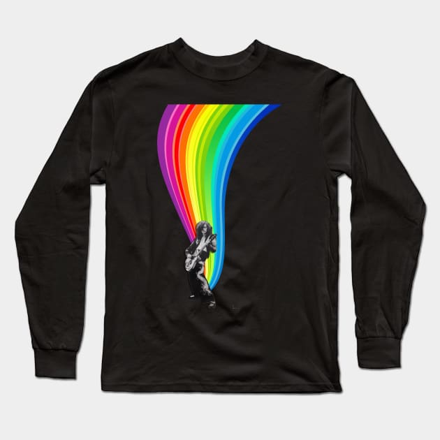 Rainbow Jimmy Long Sleeve T-Shirt by rocknrolloutfitters